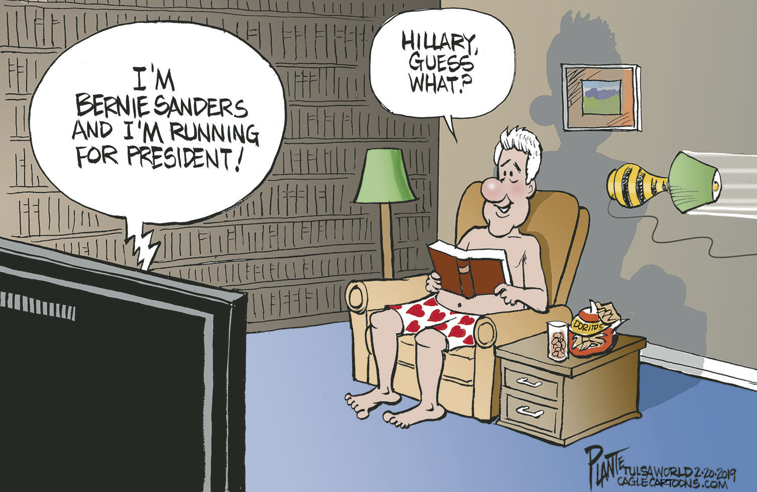 Bruce Plante Cartoon: Hillary?